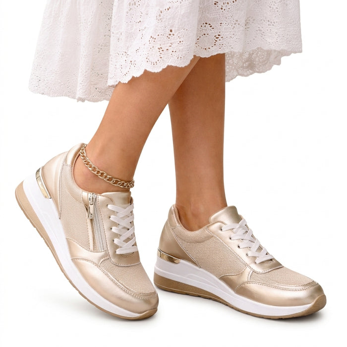 Chloe Lace Up Sneakers