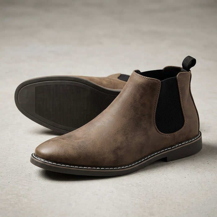 William Leather Chelsea Boots
