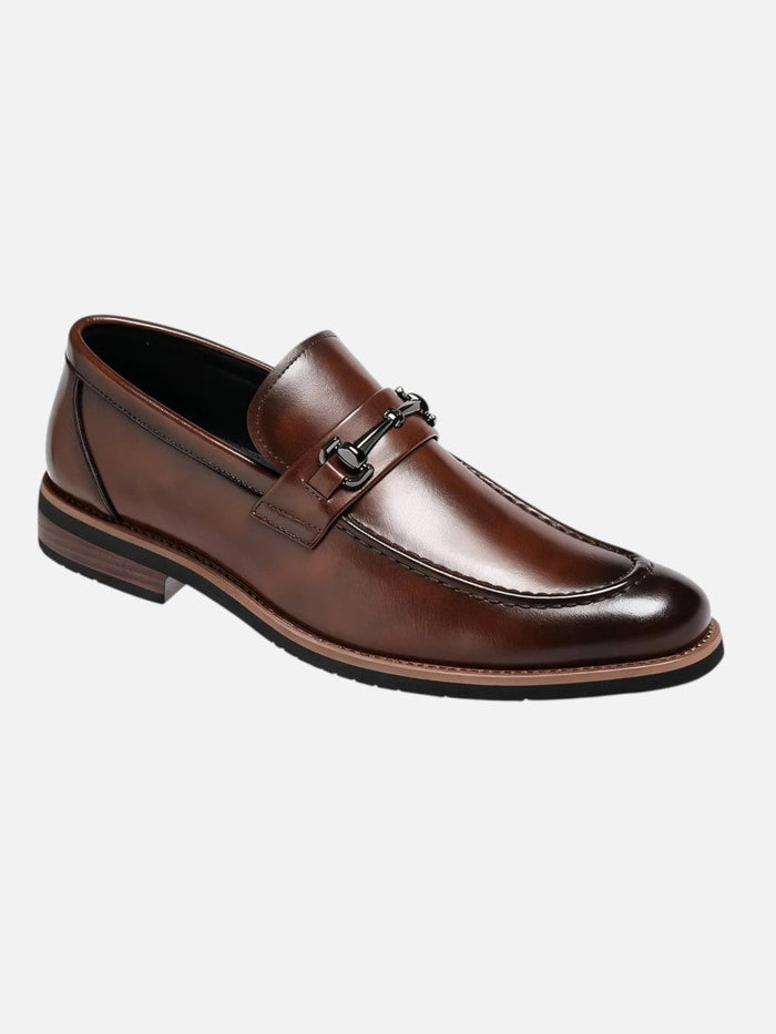 Men’s Leather Loafers – Polished Slip-On Dress Shoes