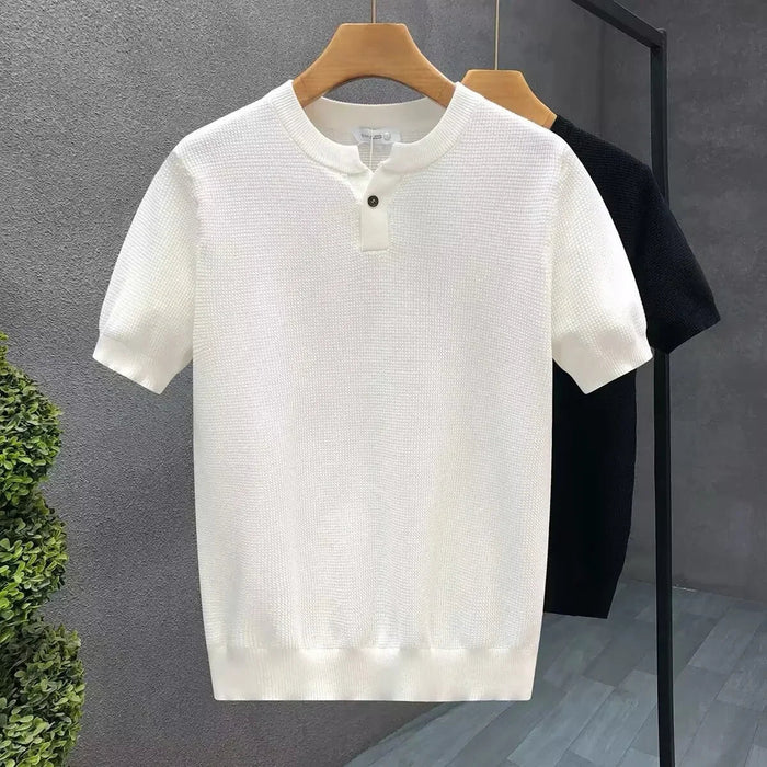 Henley Crewneck