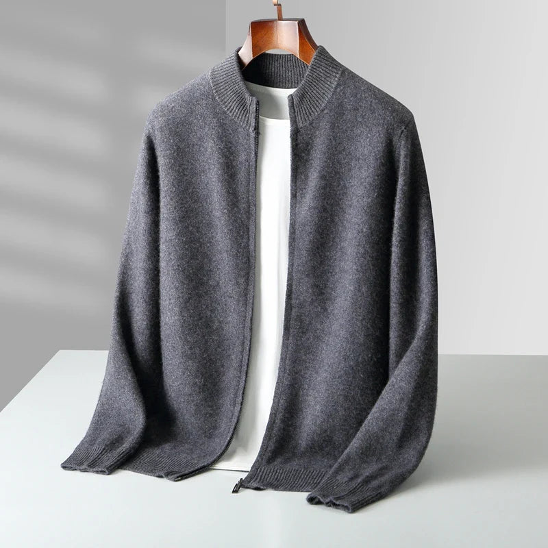 Miles Zip Cardigan