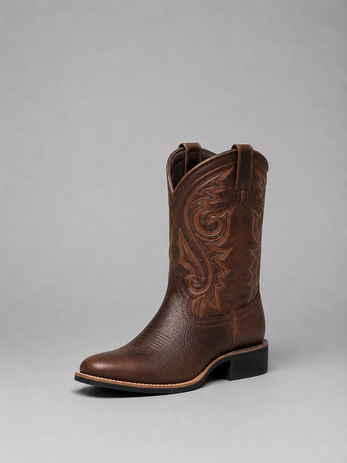 Savannah Leather Cowboy Boots