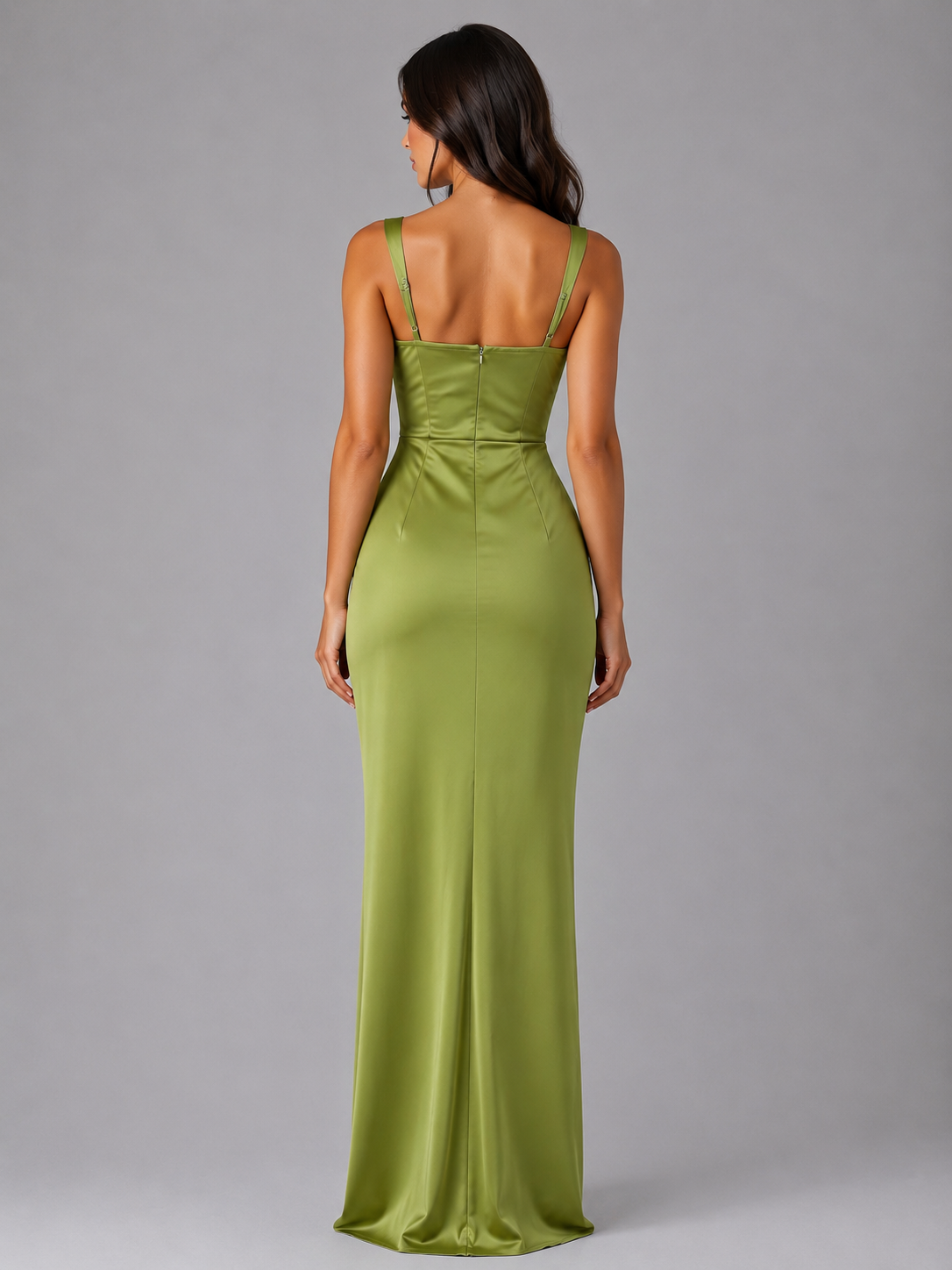 Freya Satin Maxi Dress