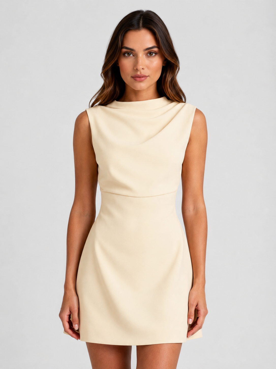 Adeline Draped Mini Dress