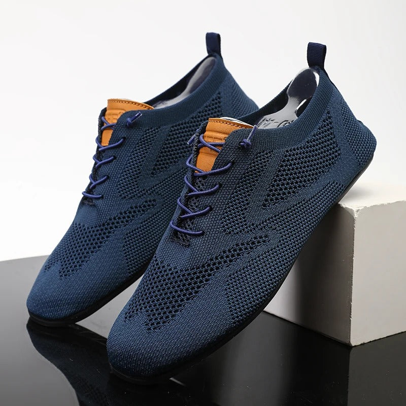 Mesh Knit Slip-Ons