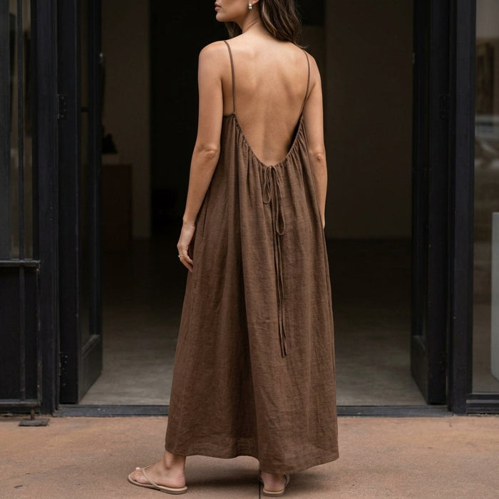 Romy Backless Maxi Dress