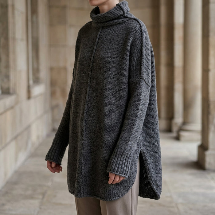 Florence Stacked Collar Sweater