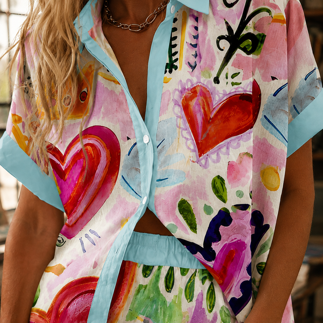 Clara-June Heart Print Set - Lead Product Detail