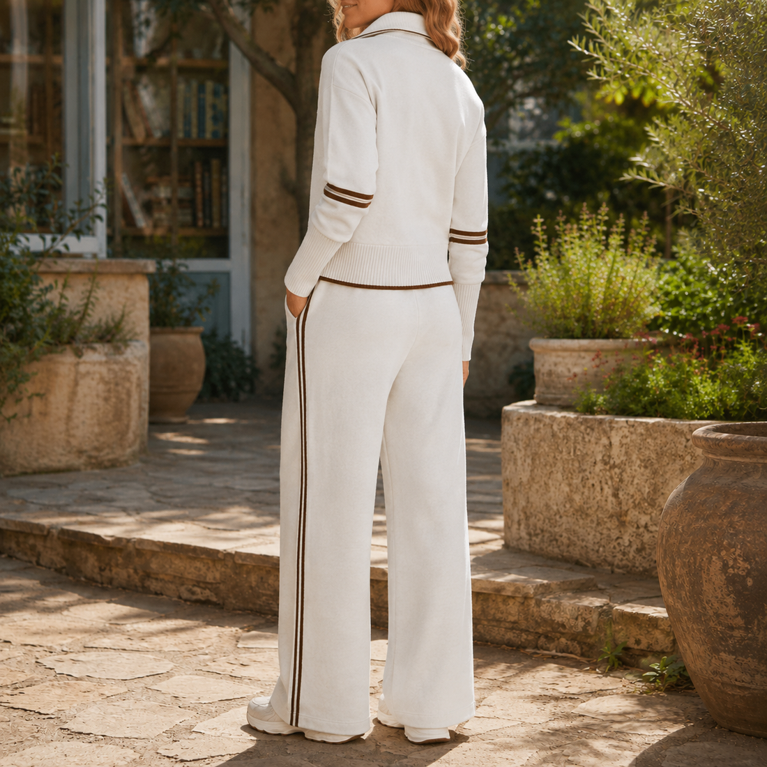 Alessia Wide Leg Set - Lead Alternate View