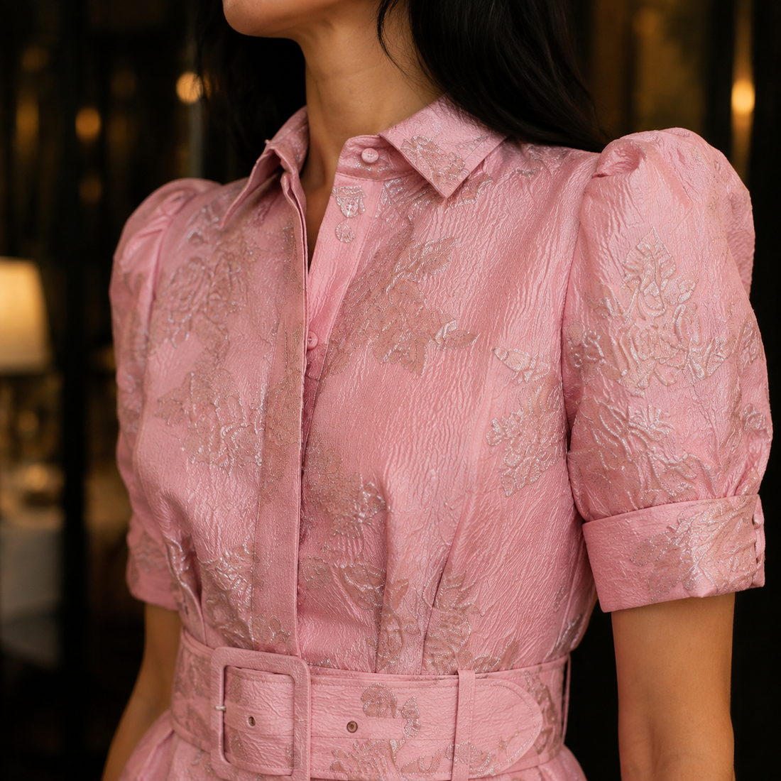Giulia-Mae Jacquard Maxi Dress - Lead Product Detail