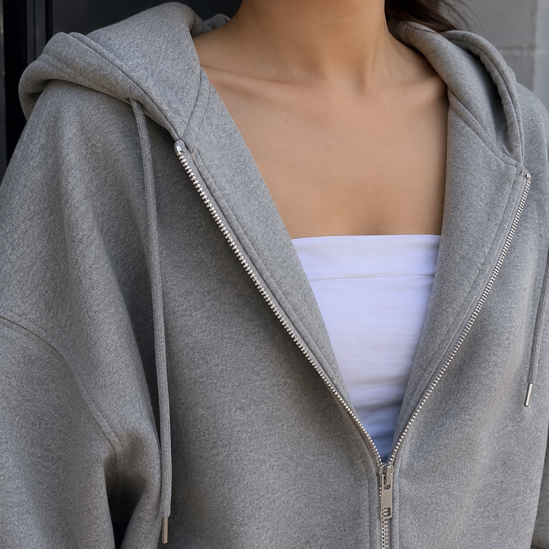 Bettina Oversized Hoodie - Lead Product Detail