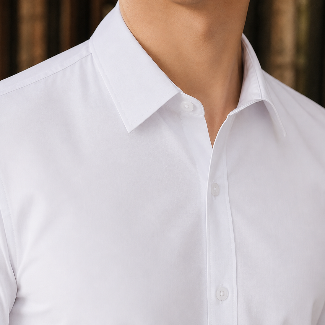 Vidal Slim Shirt - Lead Product Detail