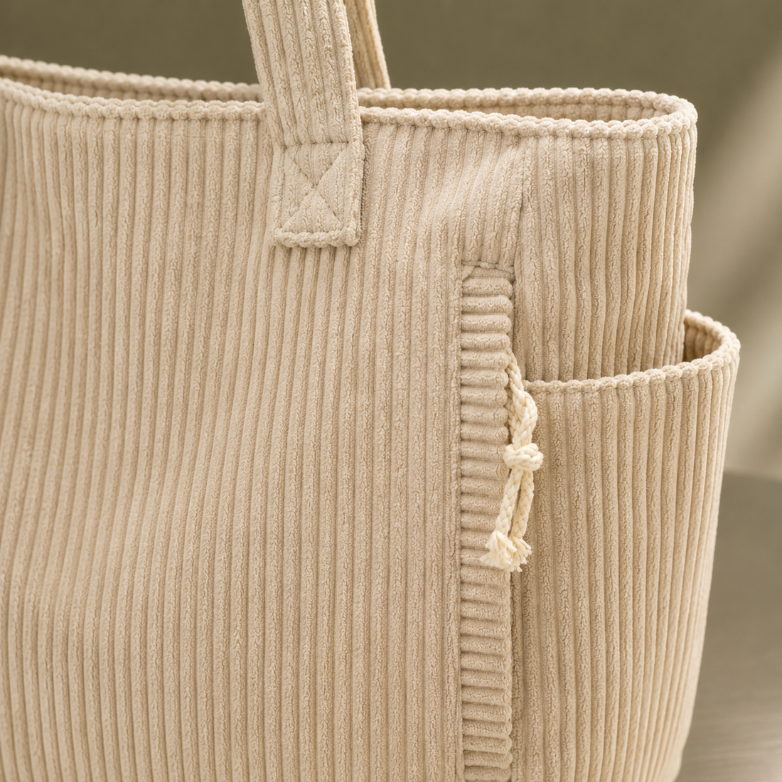 Campana Ribbed Tote - Lead Product Detail