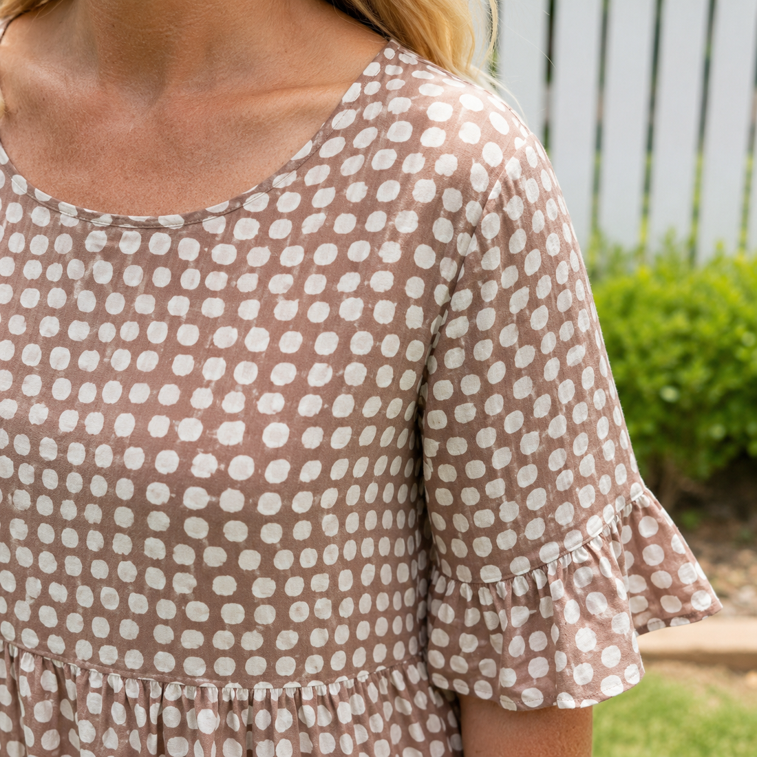 Hazel Tiered Midi Dress - Lead Product Detail