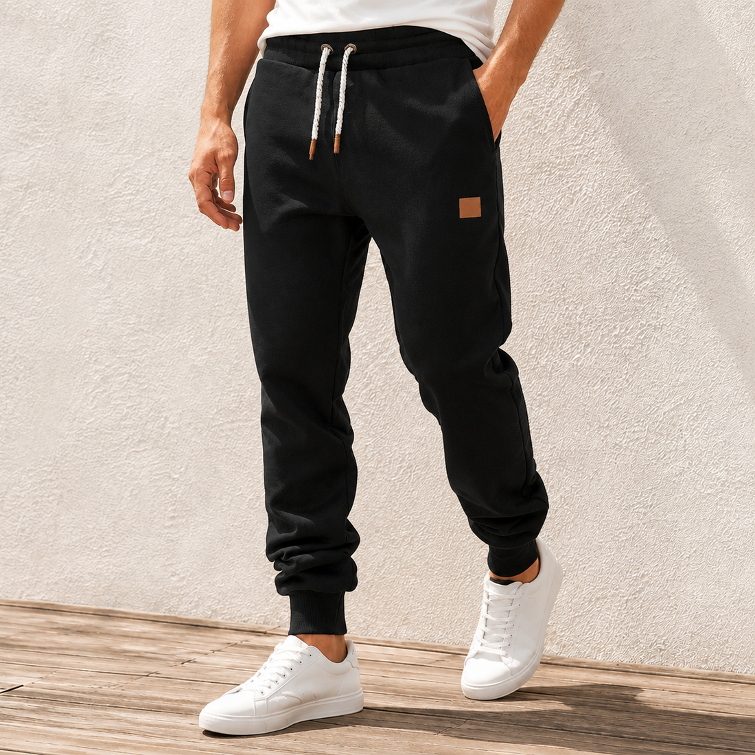 Austin Relaxed Joggers - Black