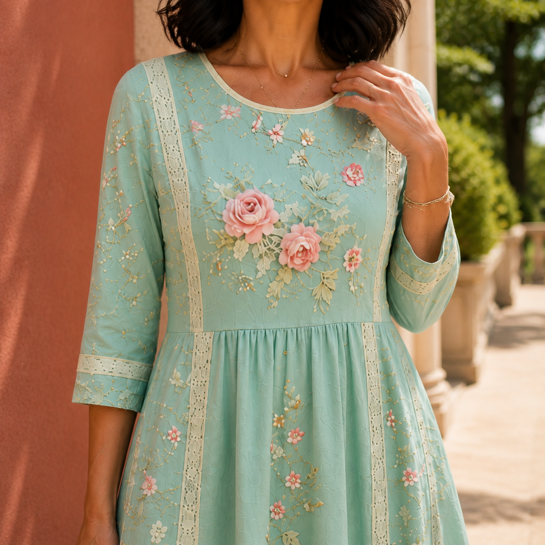 Clara-Grace Floral Maxi Dress - Lead Product Detail