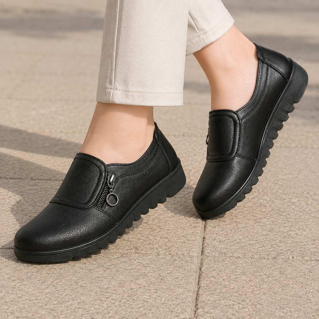 Reggiani Orthopedic Shoes - Black