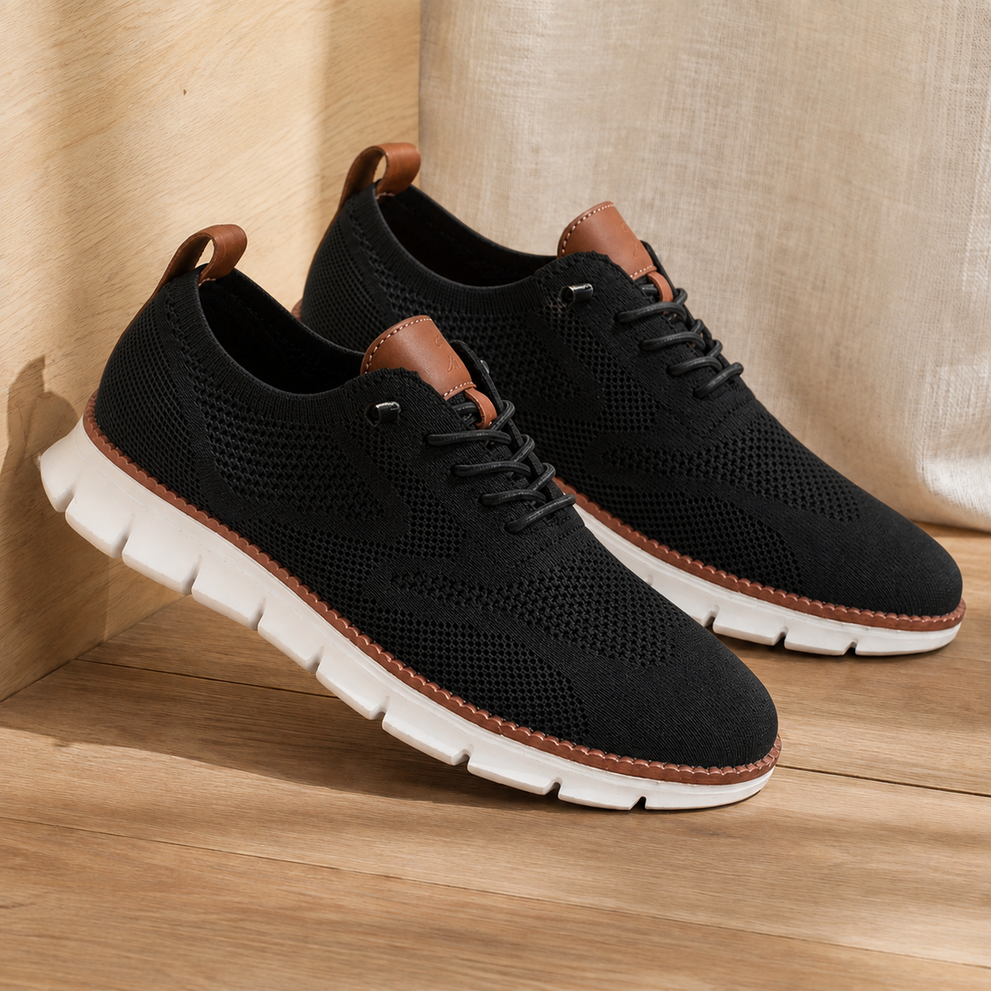 Amalfi Orthopedic Sneakers - Black