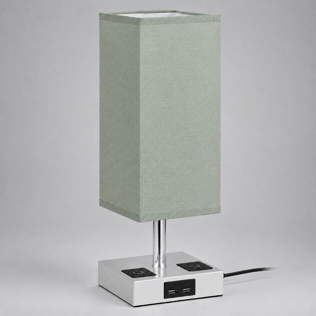 Northmere Linen Lamp - Sage Green