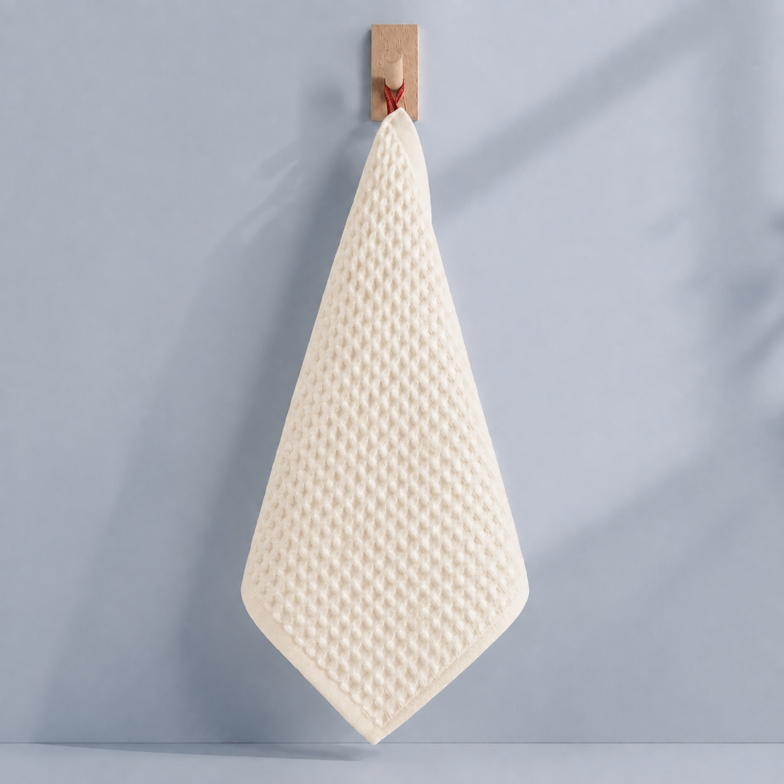 Millstone Waffle Cotton Towels - Off White