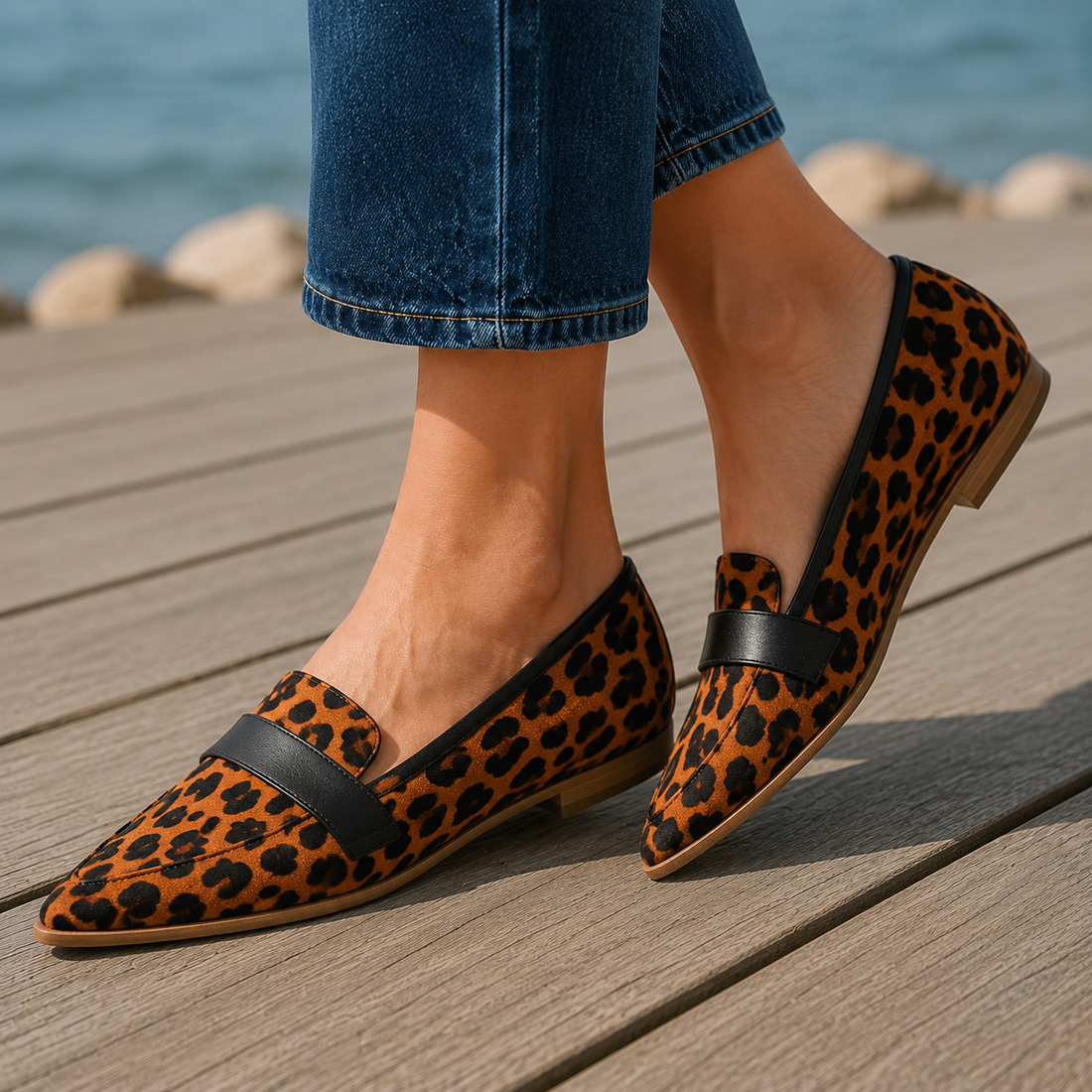 Ravena Orthopedic Loafers - Orange