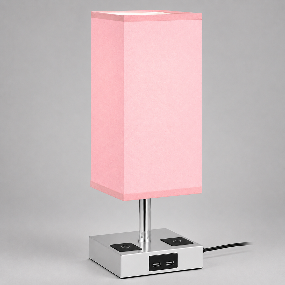 Northmere Linen Lamp - Blush Pink