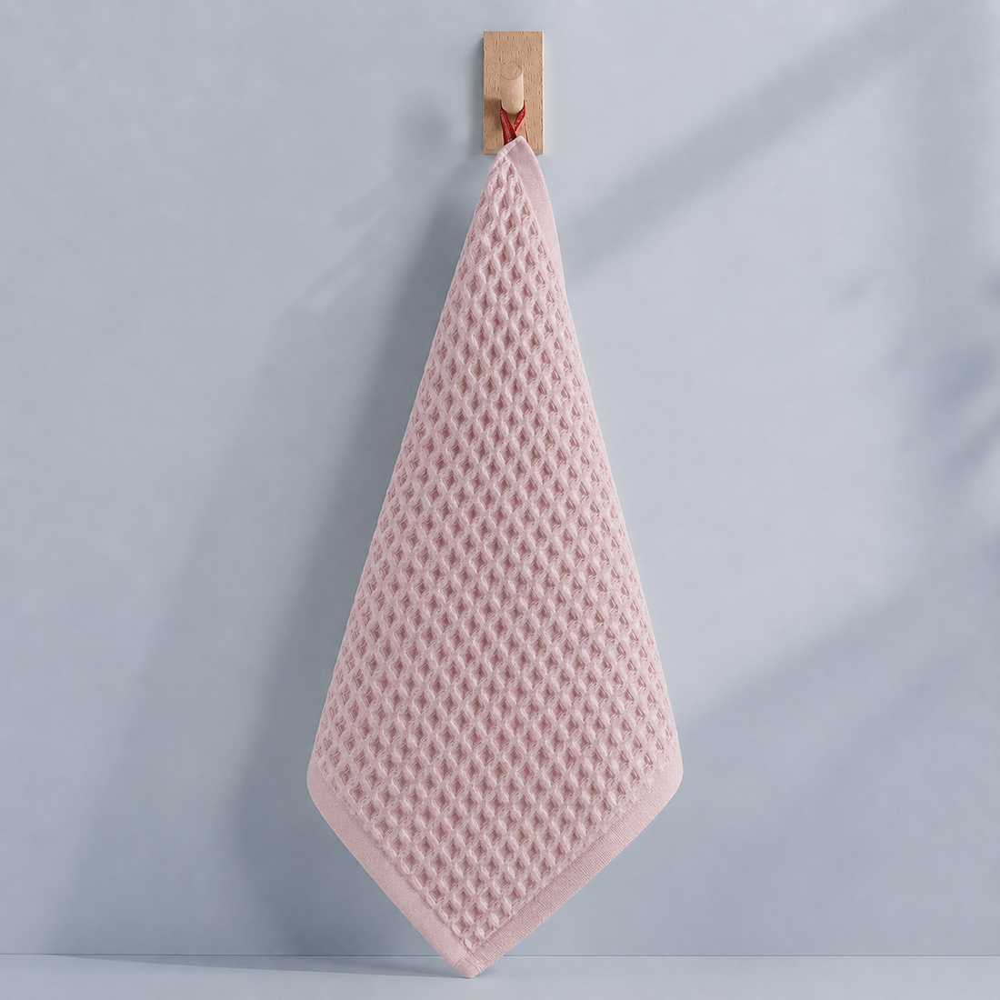 Millstone Waffle Cotton Towels - Dusty Pink