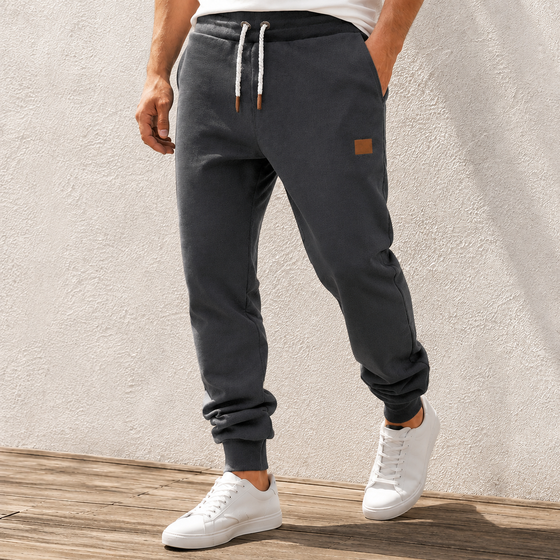 Austin Relaxed Joggers - Charcoal Gray