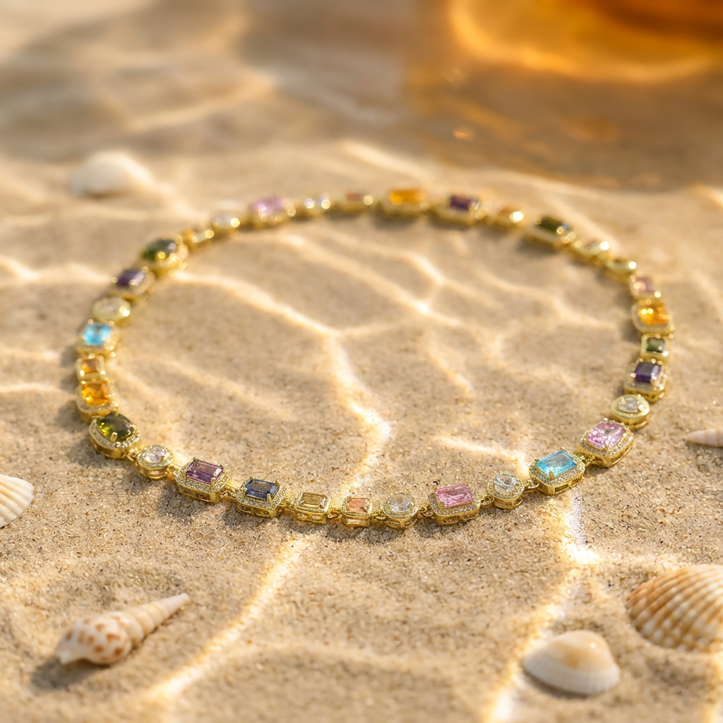 Everley Gemstone Necklace