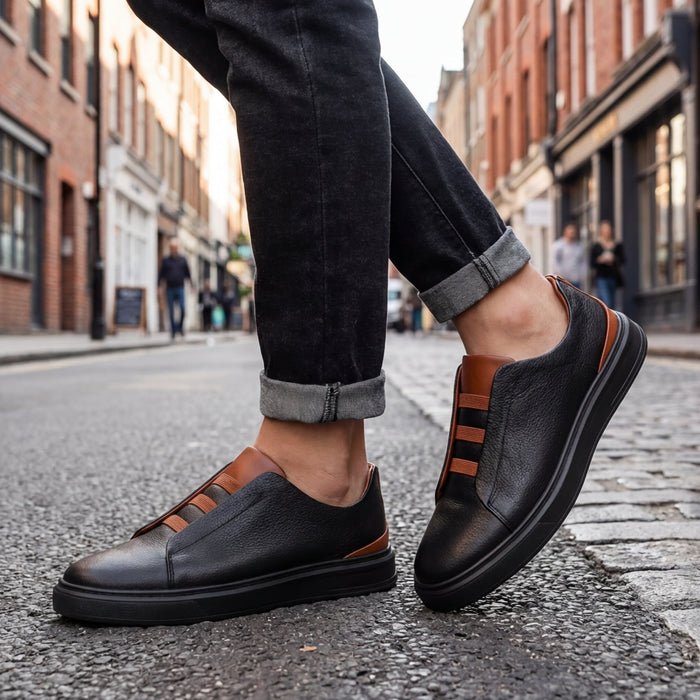 Chelsea Genuine Leather Sneakers