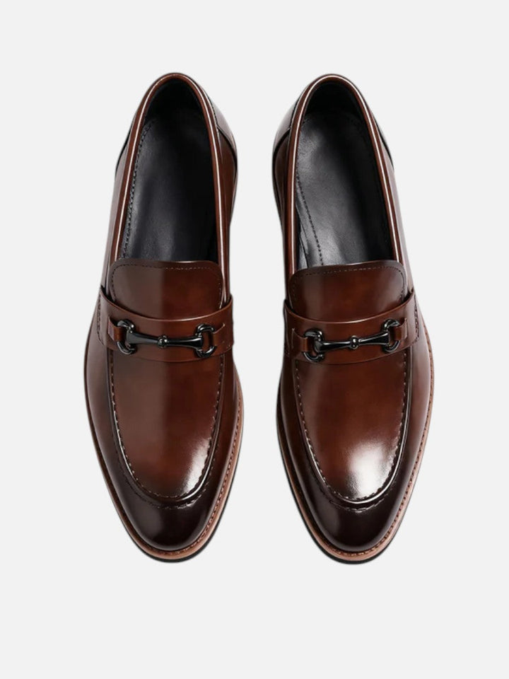 Men’s Leather Loafers – Polished Slip-On Dress Shoes