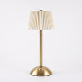 Woodford Pleated Shade Cordless Table Lamp | hero | c88fa482b0479582