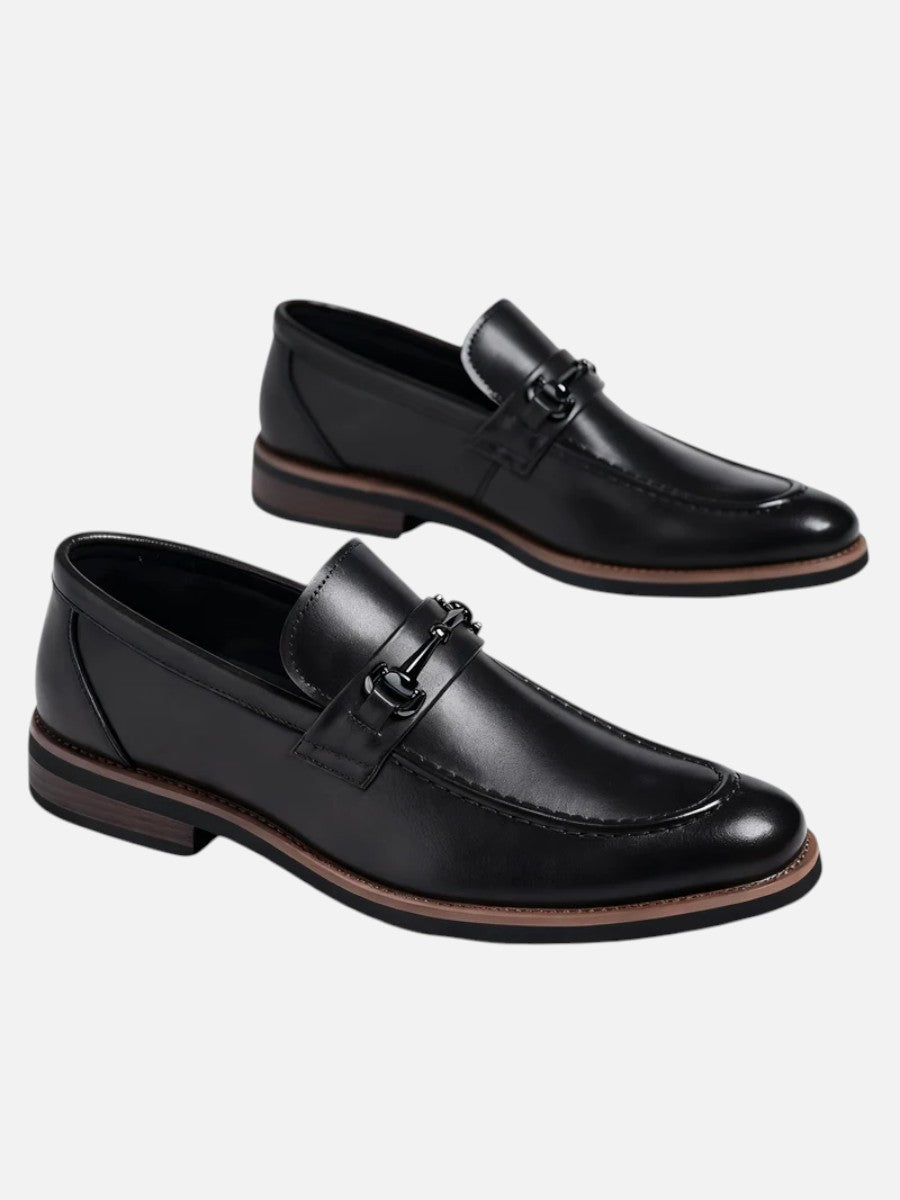 Men’s Leather Loafers – Polished Slip-On Dress Shoes
