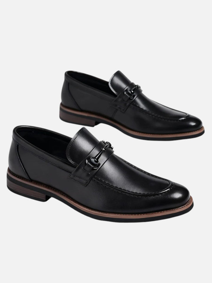 Men’s Leather Loafers – Polished Slip-On Dress Shoes