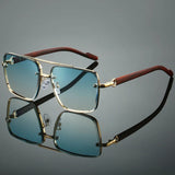 Lennox Goldwood Aviator Sunglasses