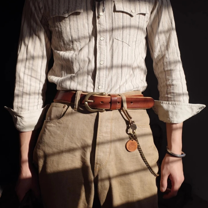 Ironhide Full-Grain Leather Belt
