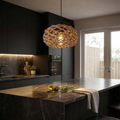 Hemp Woven Pendant Light