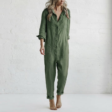 Elvinae Linen Jumpsuit