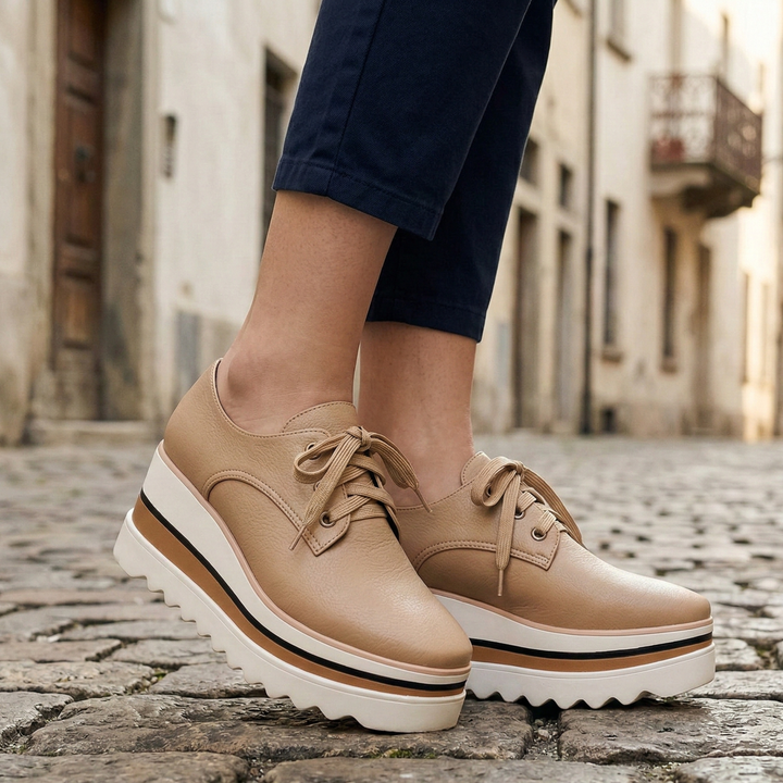 Elara Orthopedic Oxford Shoes