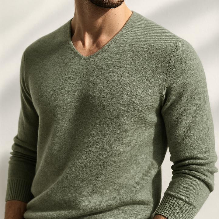 Allerton Cashmere V-Neck