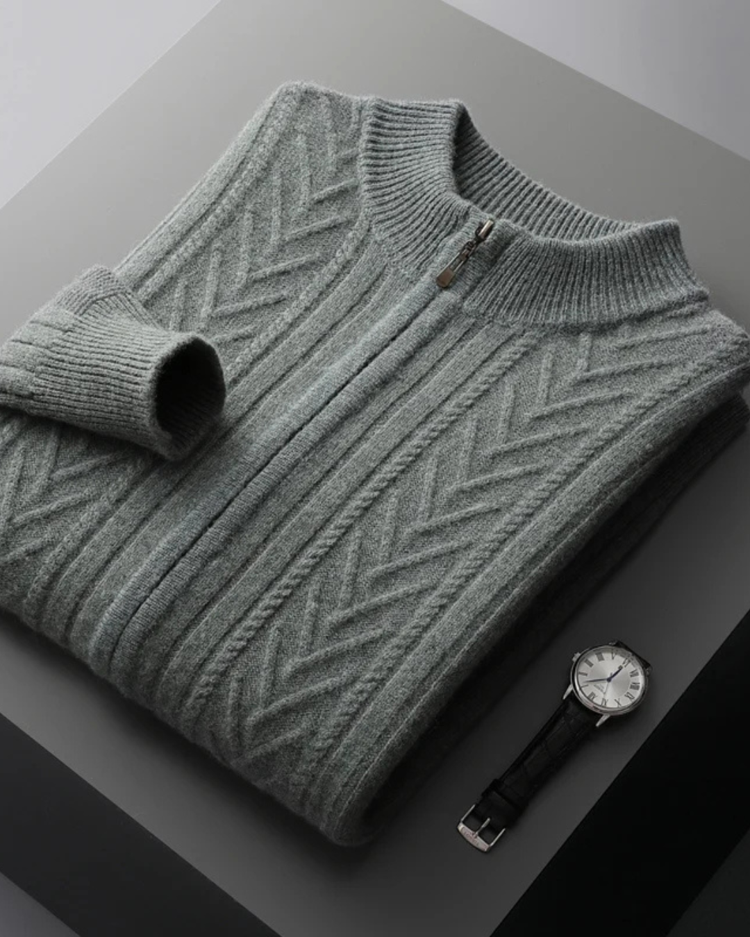 Wentworth Merino Zip Cardigan