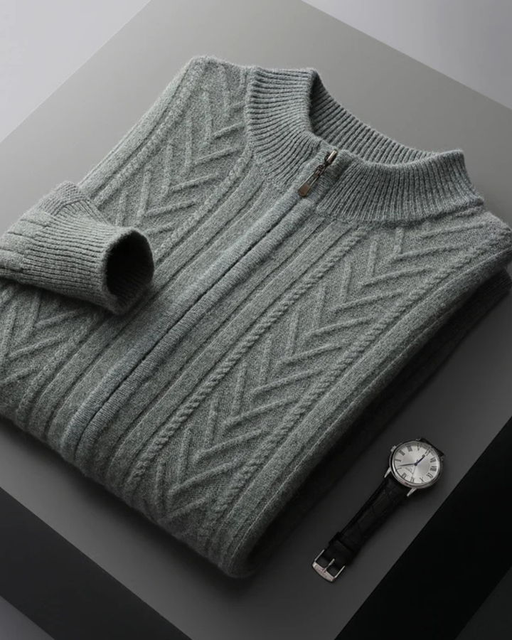Wentworth Merino Zip Cardigan