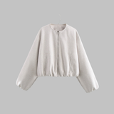 Ovalie | Cropped Zip Jacket