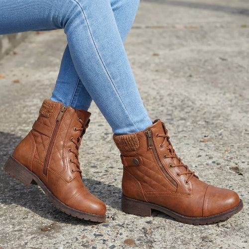 Ancona Leather Ankle Boots