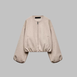 Ovalie | Cropped Zip Jacket