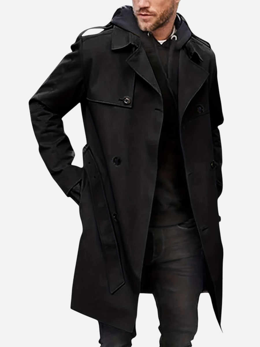 Thaddeus Double-Breasted Trench Coat
