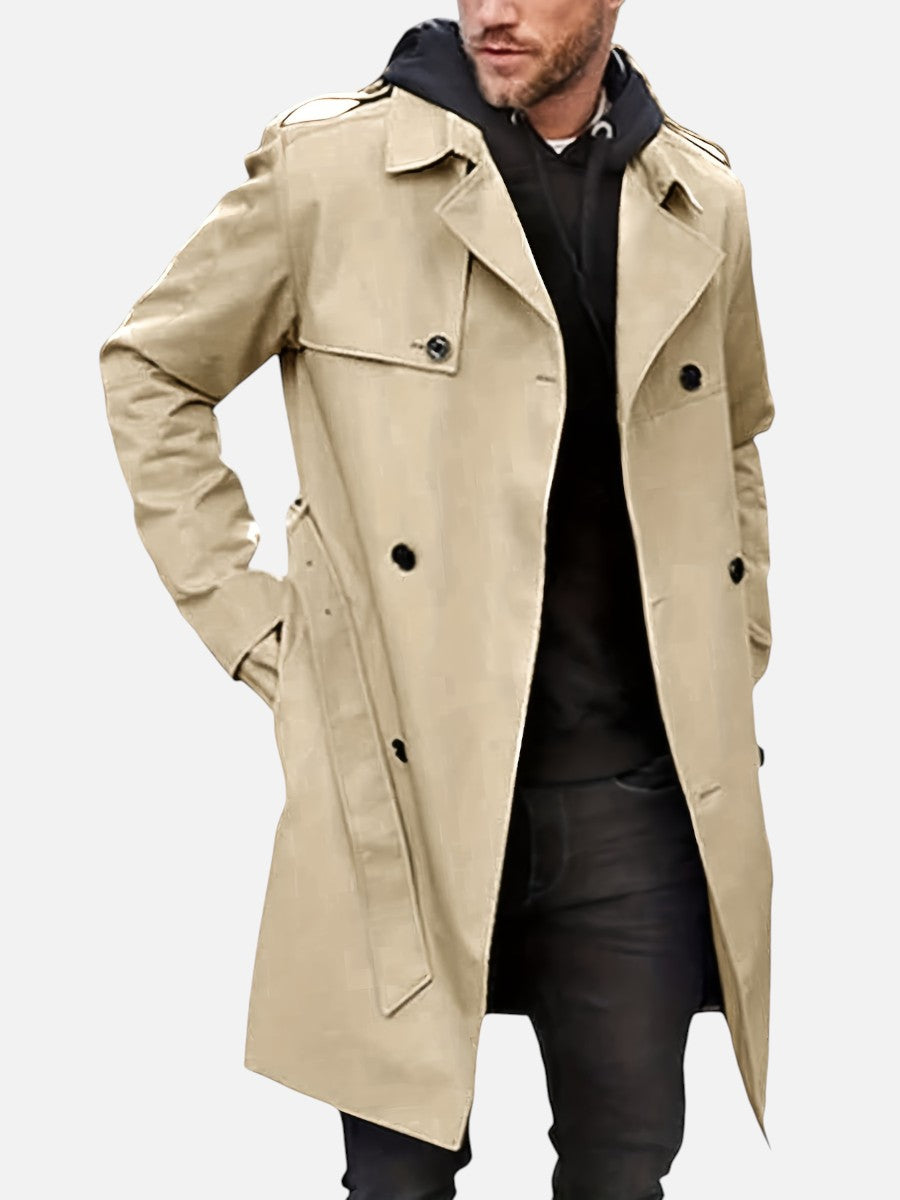 Thaddeus Double-Breasted Trench Coat