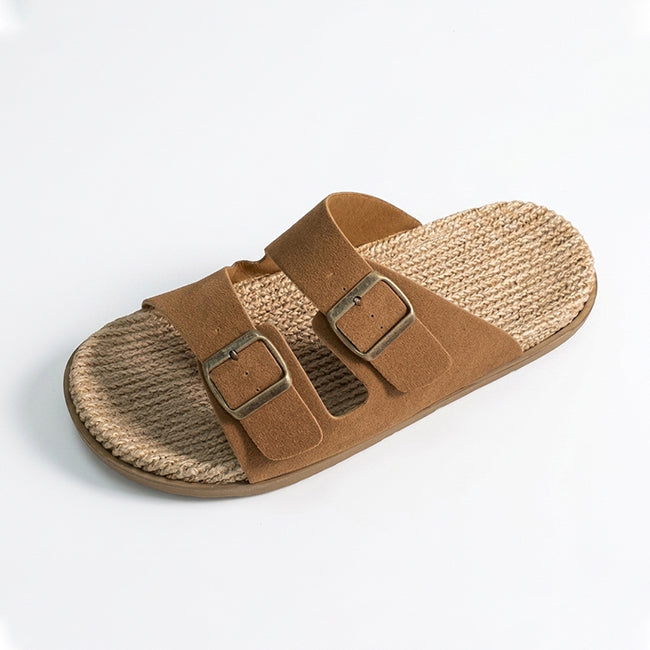 Men's Double Buckle Casual Sandals