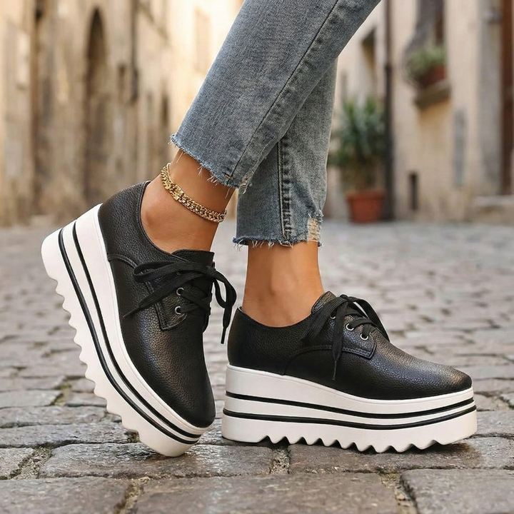 Elara Orthopedic Oxford Shoes