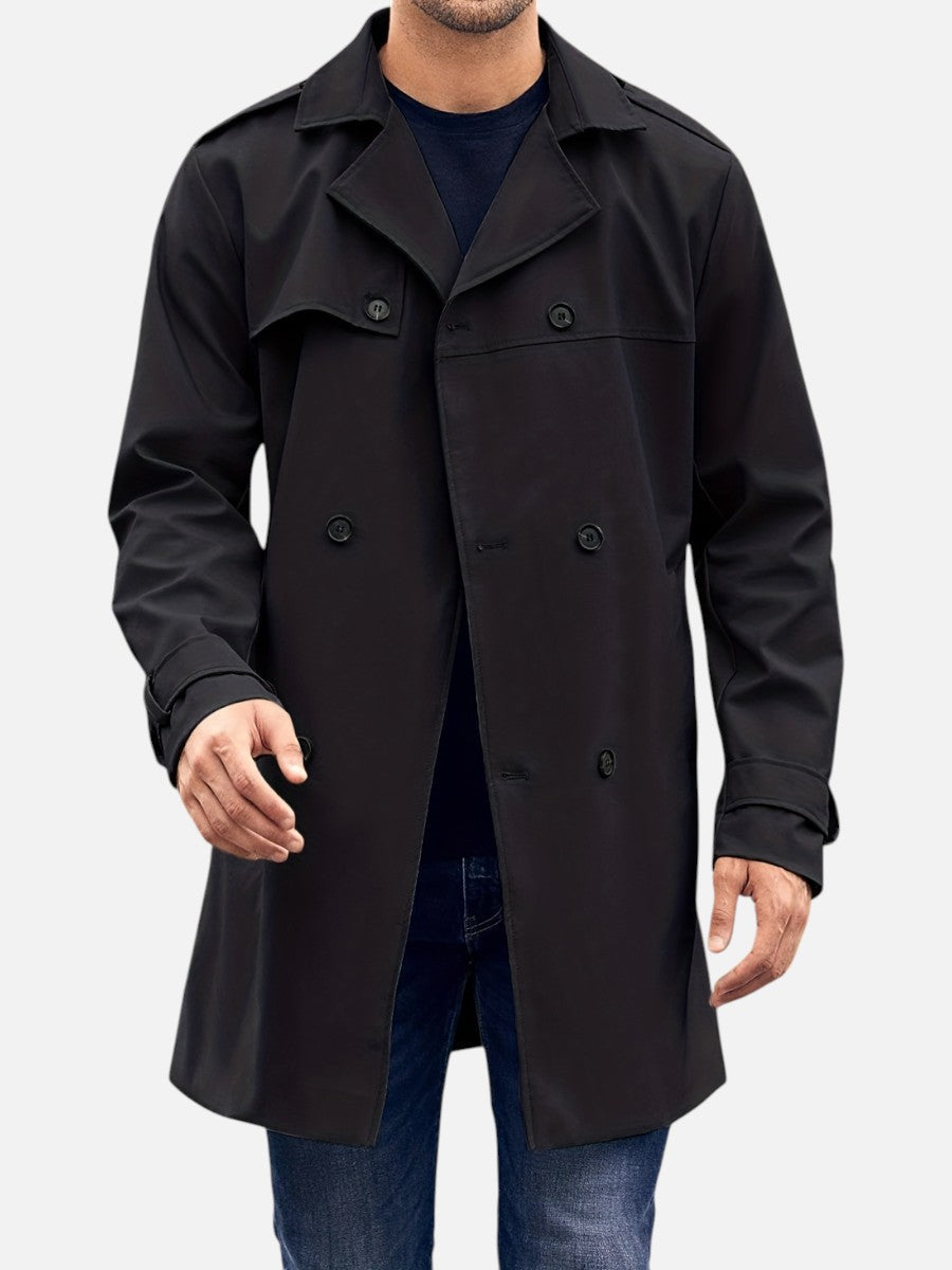 Thaddeus Double-Breasted Trench Coat